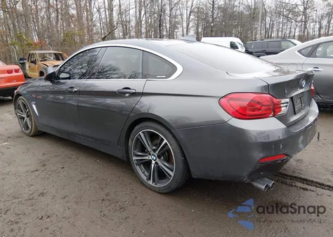 2018 BMW 430I Gran Coupe from USA, damaged, VIN WBA4J1C51JBG78273